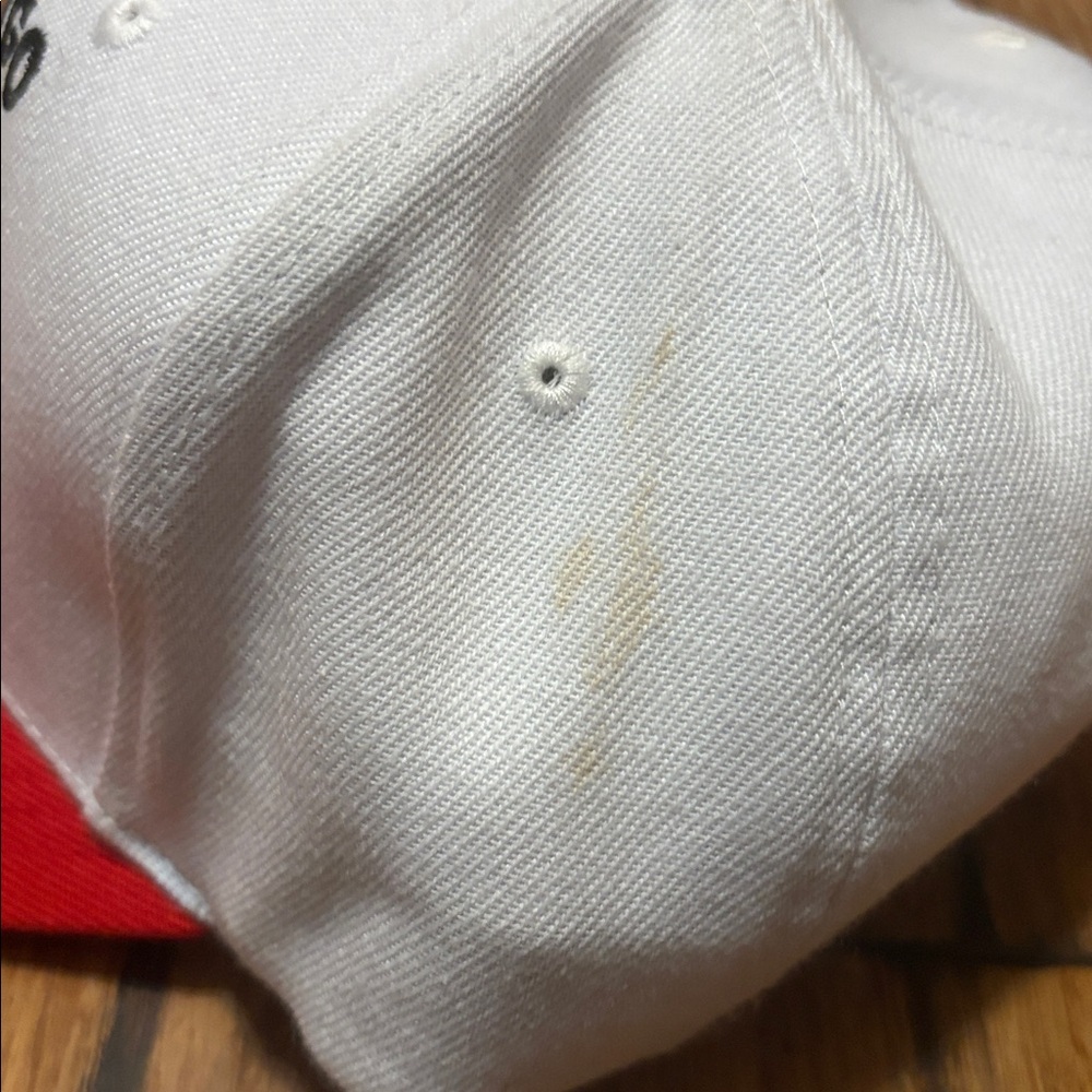 Chicago Bulls Mitchell & Ness Snapback Hat Cap White 90’s Jordan Pippen Rodman - Picture 3 of 8